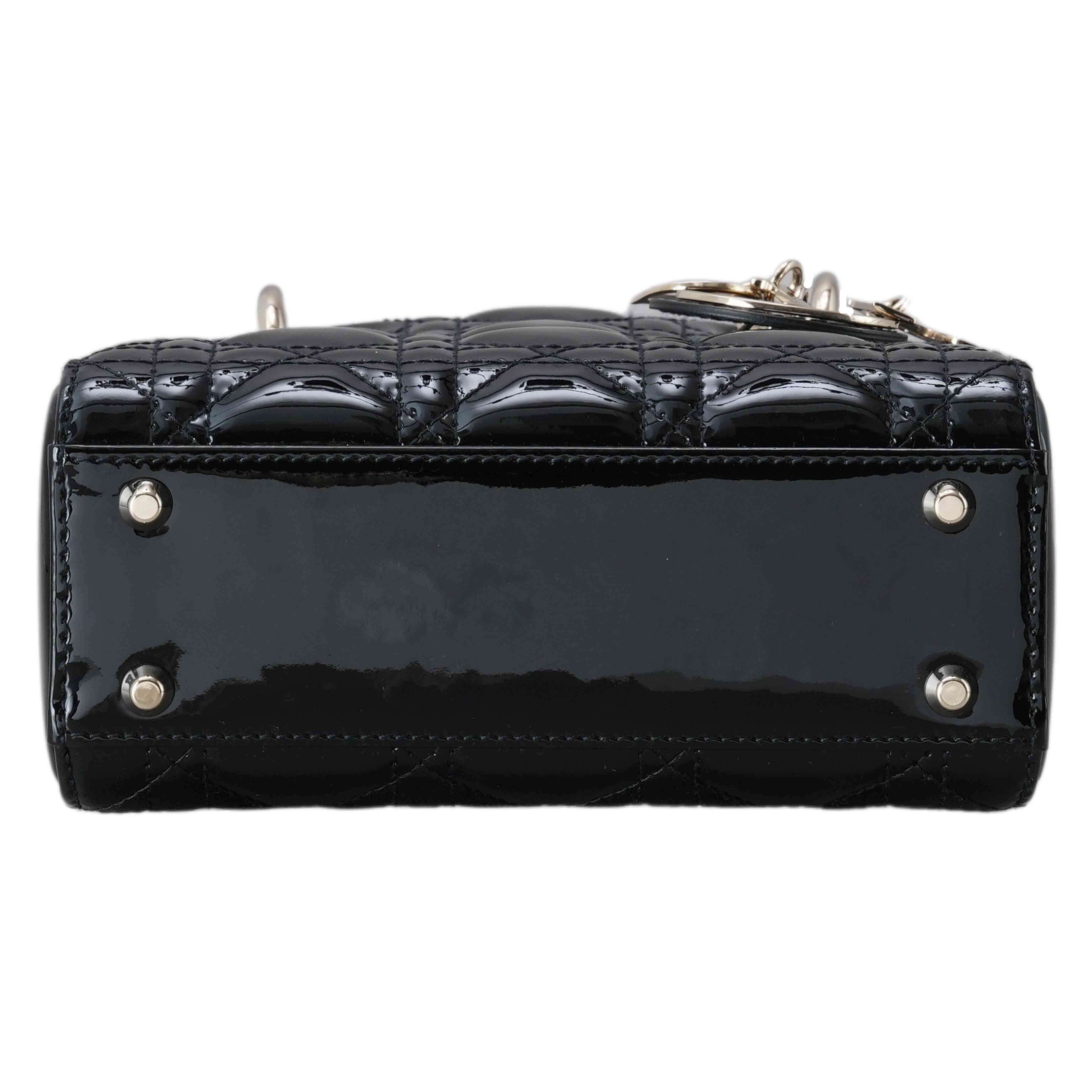 CHRISTIAN DIOR(USED)크리스찬디올 레이디디올 페이던트 미니백